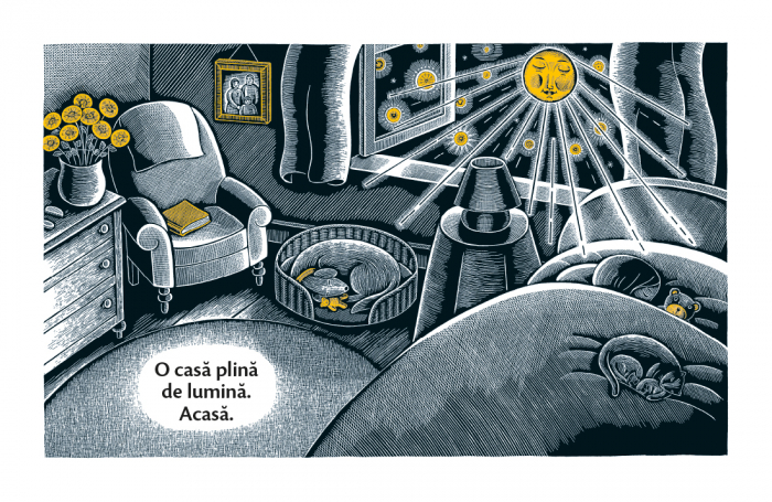 Editura Cartea Copiilor Casa in timpul nopÈ›ii - de Susan Marie Swanson ilustraÈ›ii de Beth Krommes [8]
