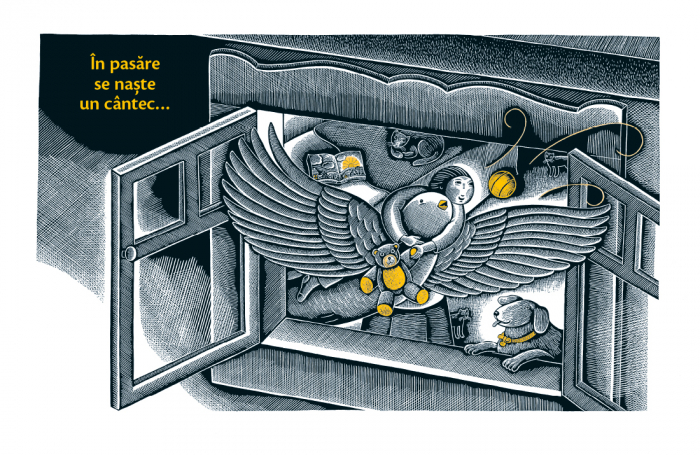 Editura Cartea Copiilor Casa in timpul nopÈ›ii - de Susan Marie Swanson ilustraÈ›ii de Beth Krommes [7]