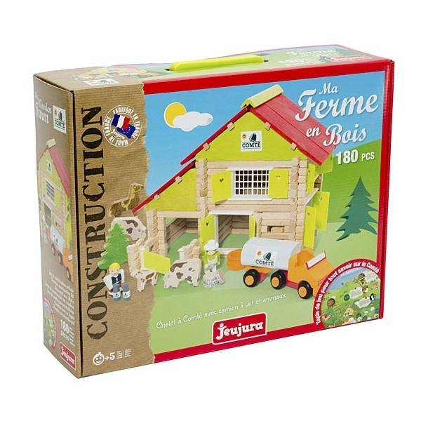 Jeu-Jura-Casuta-cu-camion-si-animale-180-piese [2]