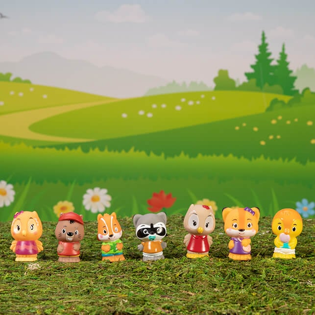 Pachet Casuta magica din copac si set de 7 figurine [5]