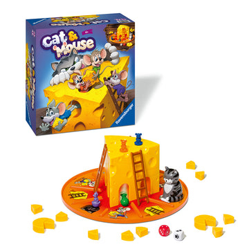 Ravensburger-Cat & Mouse Ravensburger, joc de societate pentru copii de la 4 ani, multilingv incl.RO [1]