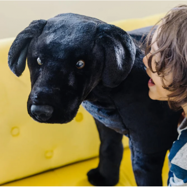 Melissa & Doug-Catel Labrador Negru gigant din plus [3]