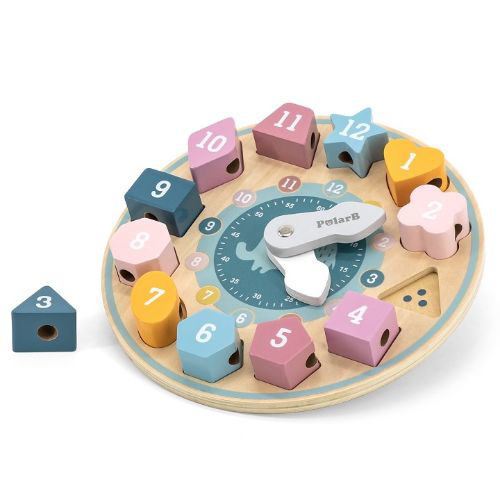 New Classic Toys Ceas educativ cu forme geometrice PolarB [5]