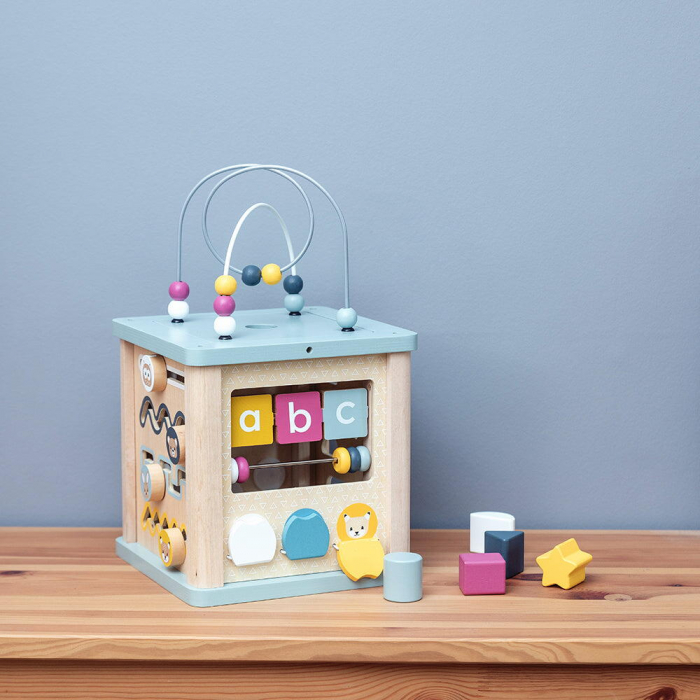 BIGJIGS Toys-Centru de activitati 5 in 1 (pastel) [6]
