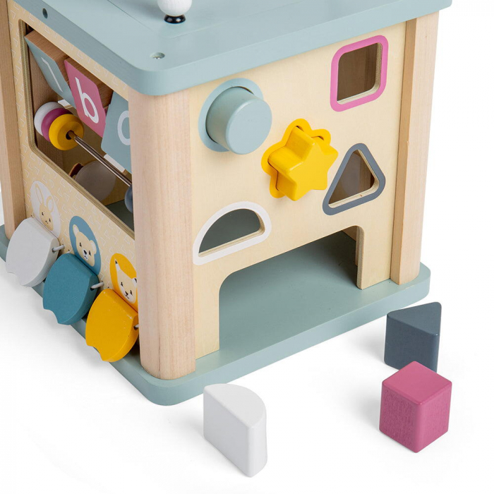 BIGJIGS Toys-Centru de activitati 5 in 1 (pastel) [2]