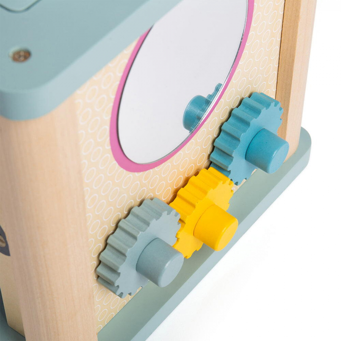 BIGJIGS Toys-Centru de activitati 5 in 1 (pastel) [8]