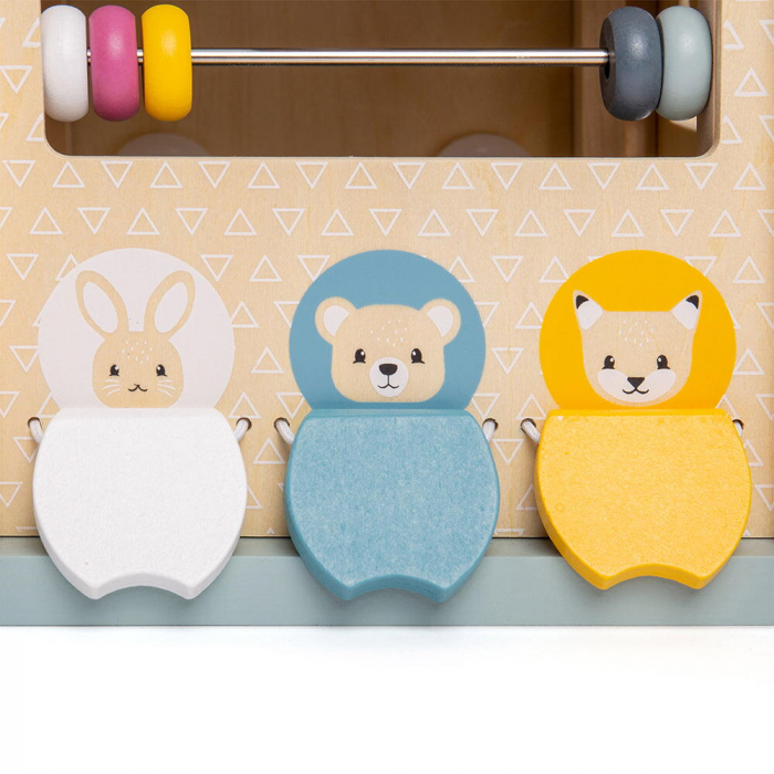BIGJIGS Toys-Centru de activitati 5 in 1 (pastel) [5]