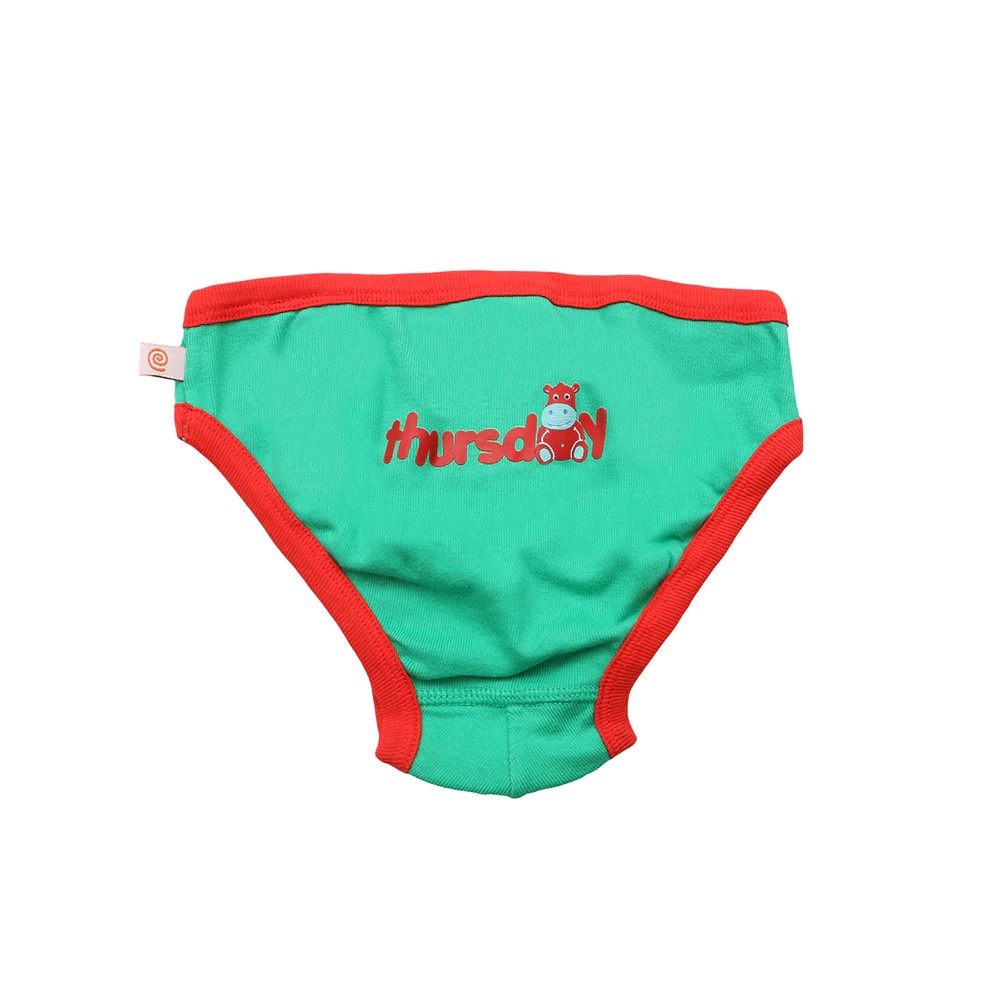 Chilotei din bumbac organic, pentru baieti, Zoocchini, Zilele sÃ„Æ’ptÃ„Æ’mÃƒÂ¢nii, 5-6 ani - 7 buc [6]
