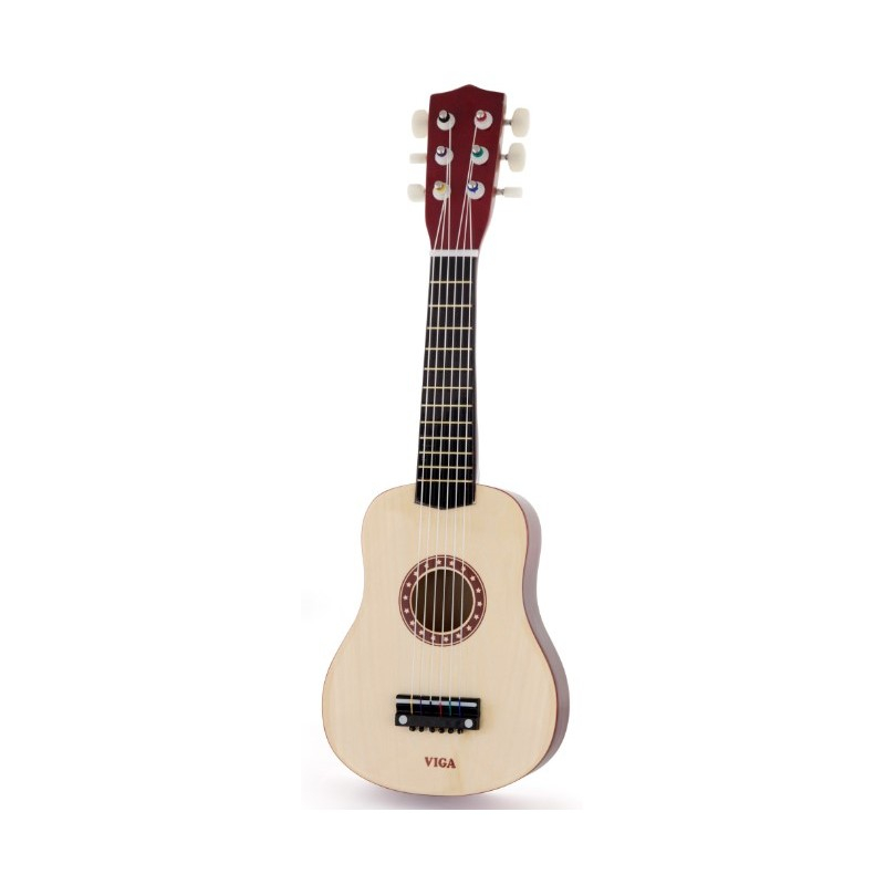 Chitară din Lemn pentru Copii VIGA, 53 cm – Perfectă pentru Micii Muzicieni, [1]