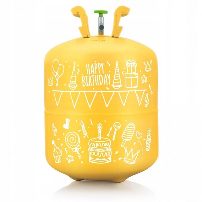 Cilindru cu heliu 0.20 m3 cu 30 de baloane si 40m panglica Ricokids 799000  [2]