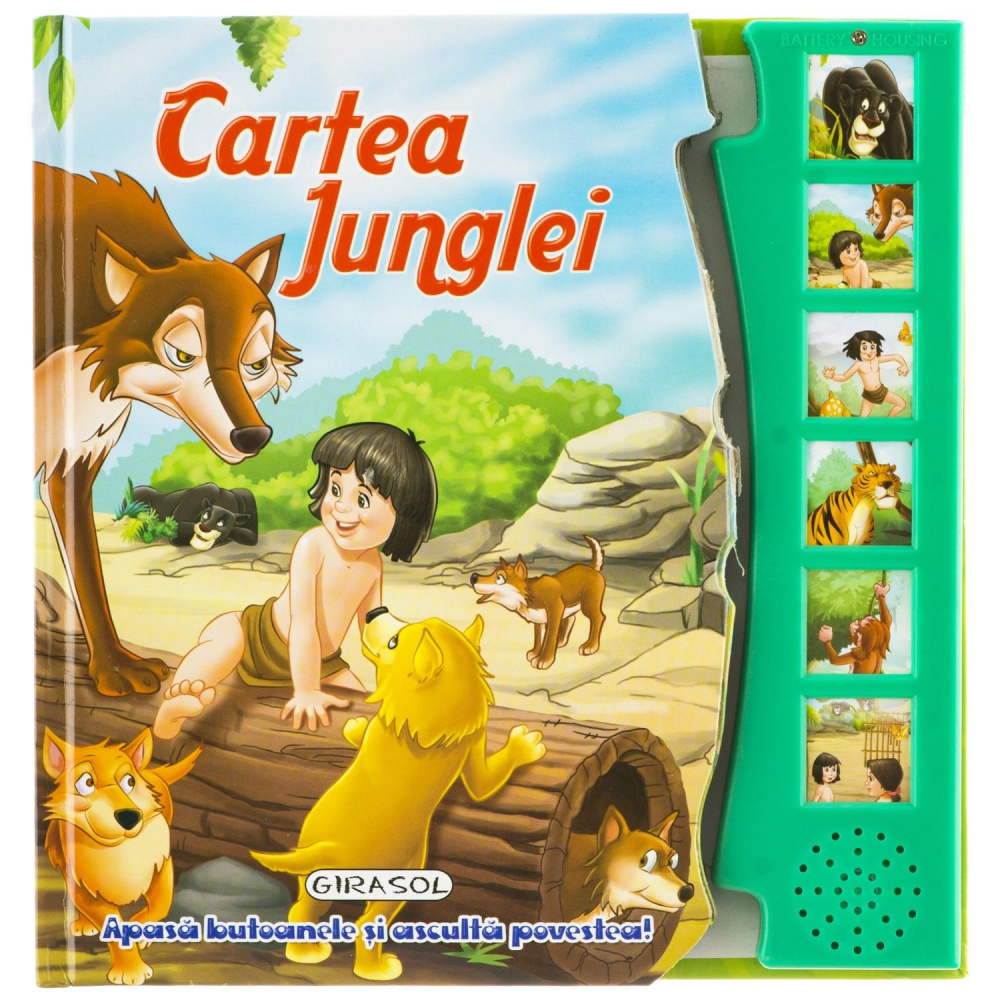 Citeste si asculta - Cartea junglei [1]