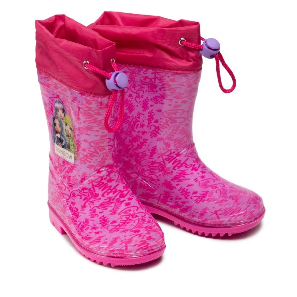 Cizme-de-cauciuc-Perletti-Rainbow-High-pentru-fetite-PVC-marime-26-27-roz-Perletti [2]