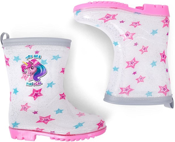 Cizme de cauciuc Perletti Unicorn cu margine reflectorizanta marimi 30 31 [1]