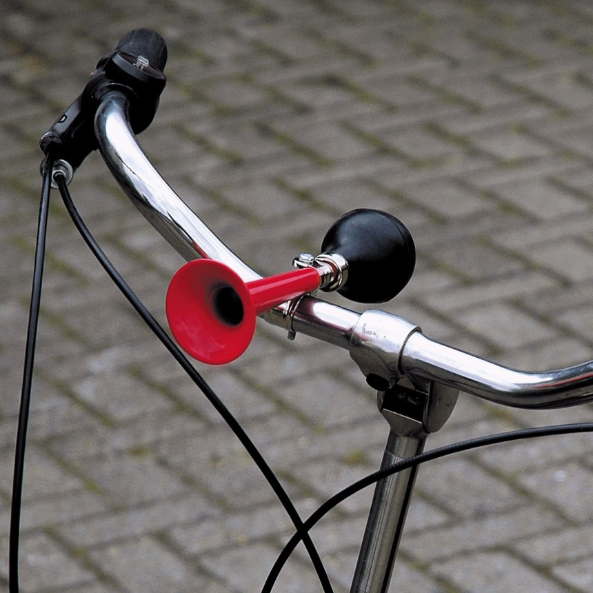UP Int'l-Claxon mini-trompeta rosie, Bike Fun [2]