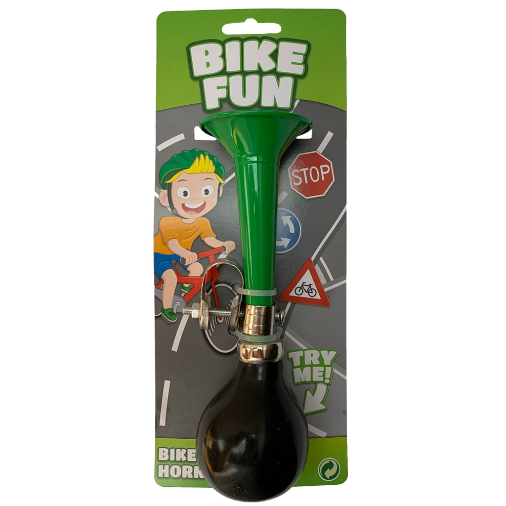 UP Int'l-Claxon mini-trompeta verde, Bike Fun [2]