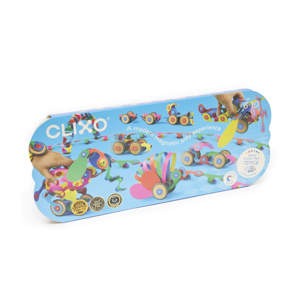 Clixo-Clixo joc magnetic de construit - Modele cu rotite (72 piese) [2]
