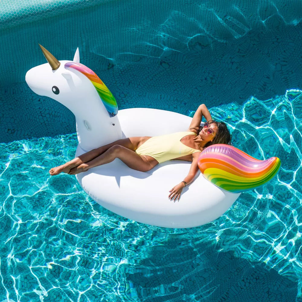 Swim Essentials-Colac unicorn ride on - colac copii 150 cm pentru psicina Swim Essentials [5]