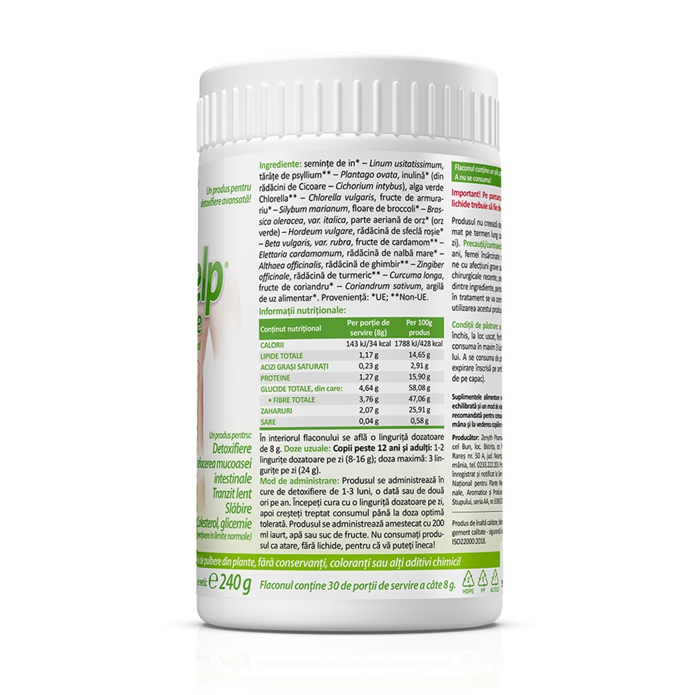 Zenyth-Colon Help Detox Forte, 240 g, Zenyth [3]