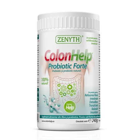Zenyth-Colon Help Probiotic Forte, 240 g, Zenyth [1]