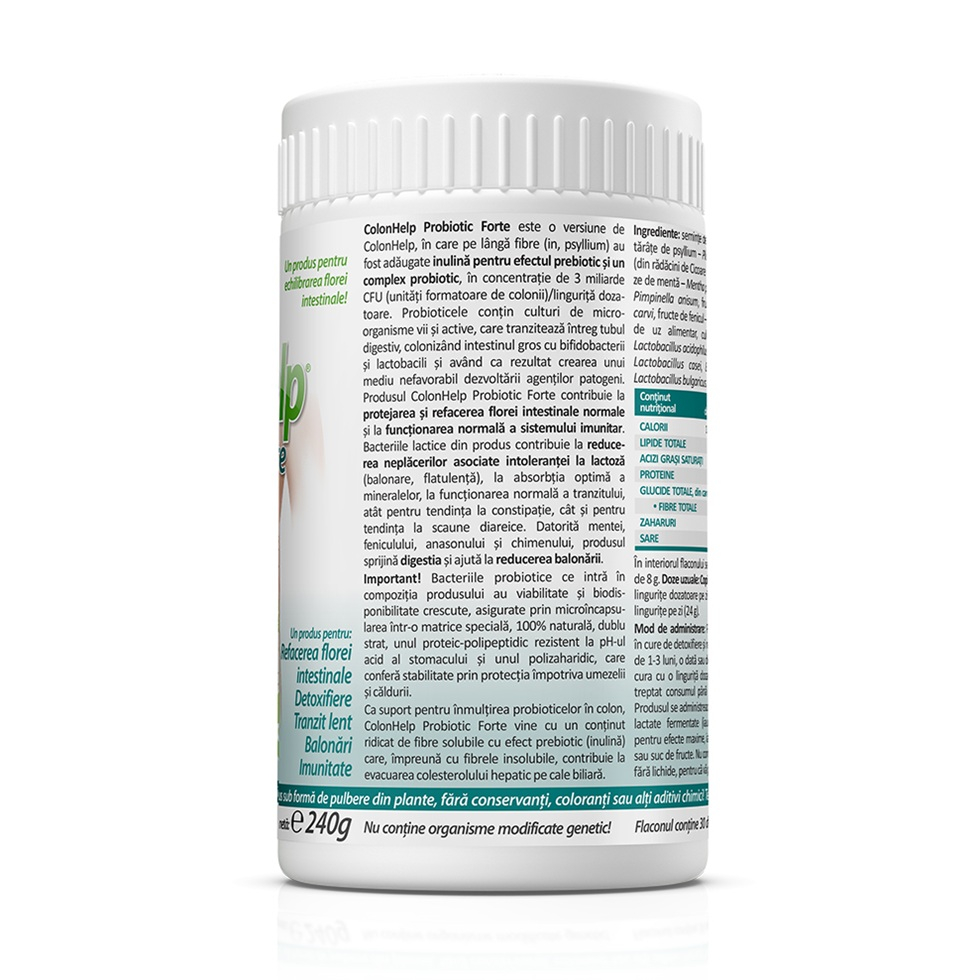 Zenyth-Colon Help Probiotic Forte, 240 g, Zenyth [3]