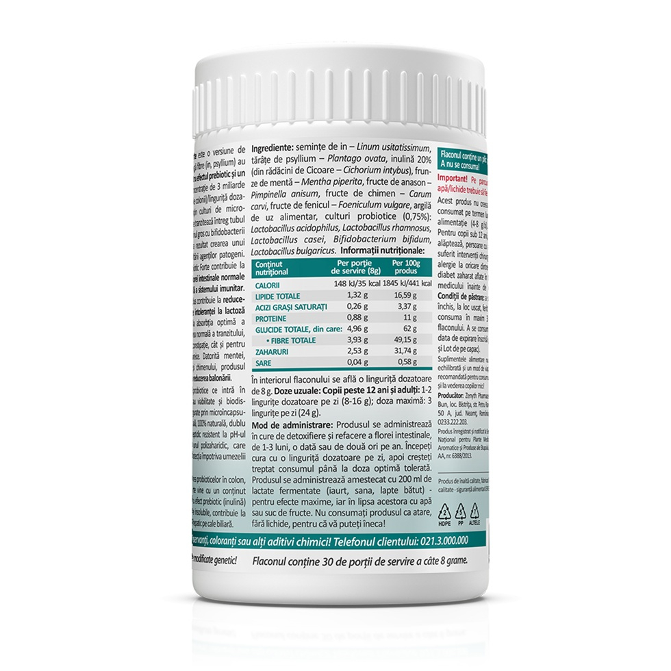 Zenyth-Colon Help Probiotic Forte, 240 g, Zenyth [4]