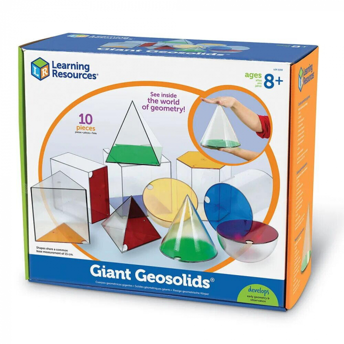 Learning Resources-Corpuri geometrice gigant (10 piese) [5]