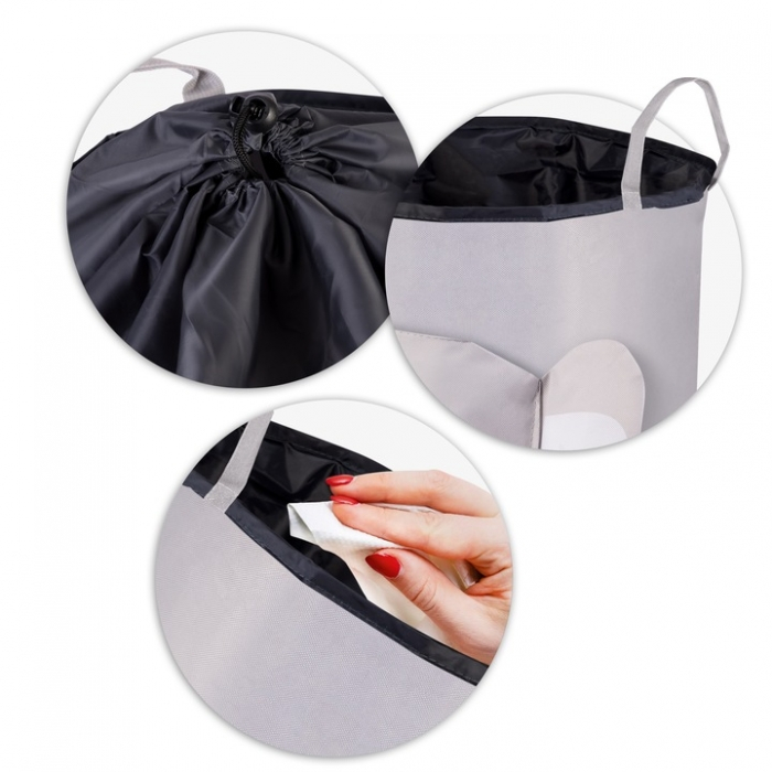 Cos mare pentru depozitarea jucariilor Nukido - Elefant gri [3]