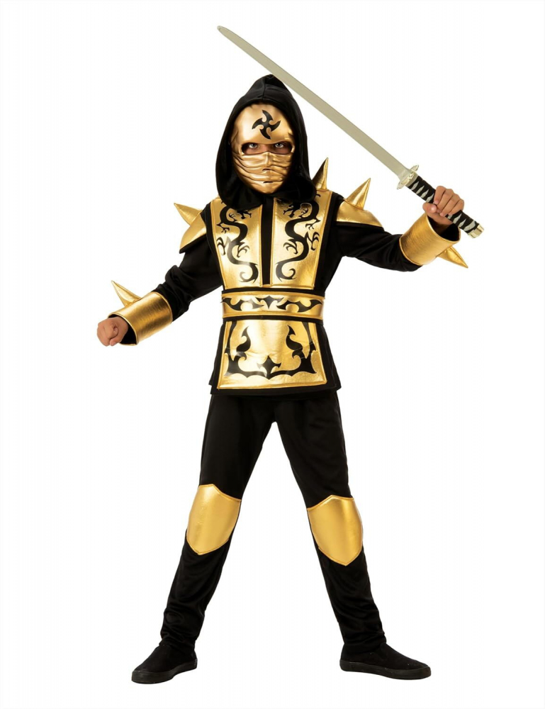 Costum de carnaval - Ninja Dragon Auriu [1]