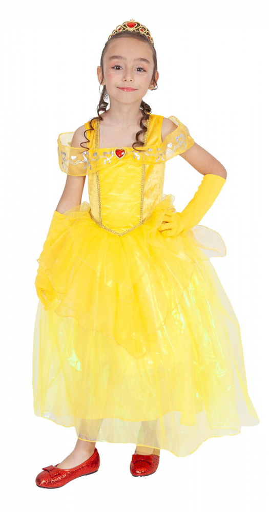 Costum de carnaval - Printesa (galben) [1]