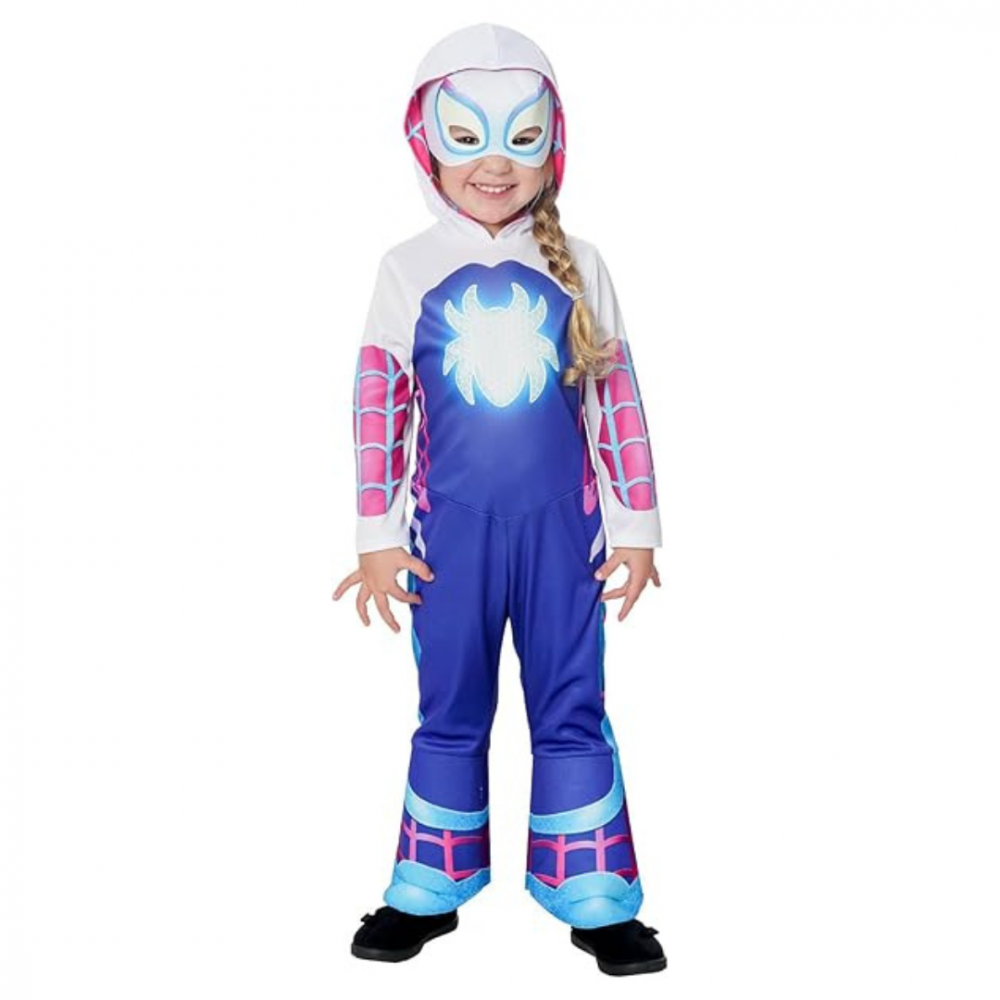 Rubies-Costum de carnaval reflectorizant - Ghost Spider [1]