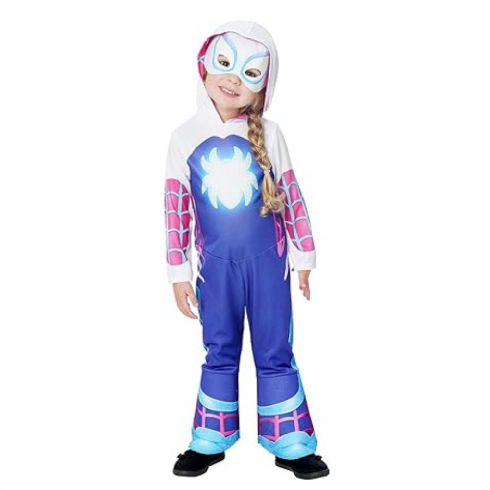 Rubies-Costum de carnaval reflectorizant - Ghost Spider [2]