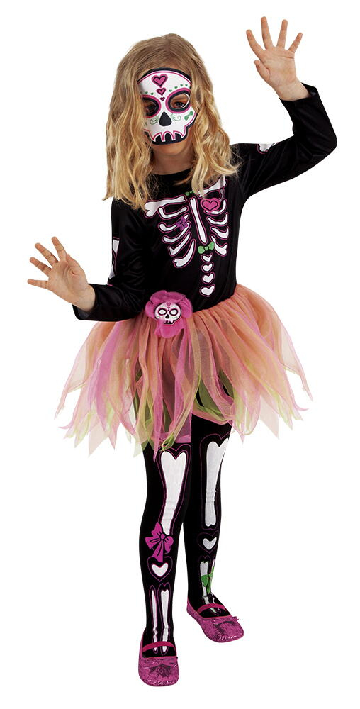 Costum de carnaval - Schelet fetita [1]