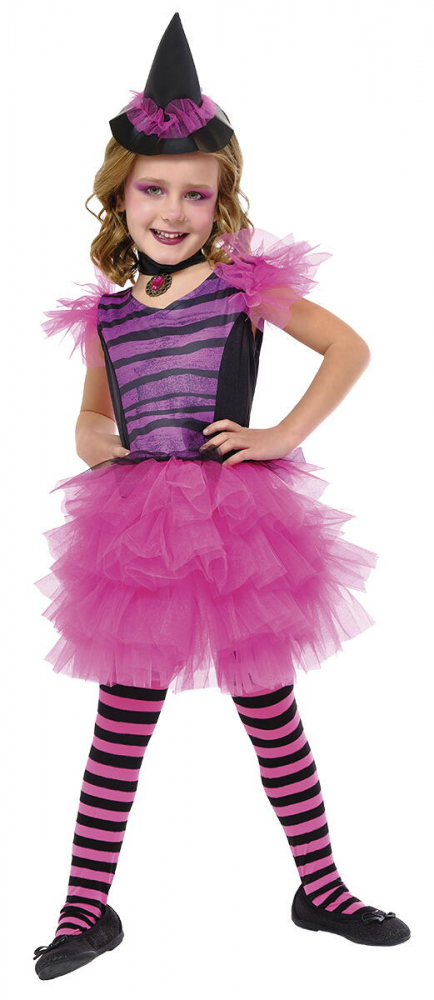 Costum de carnaval - Vrajitoare eleganta (roz) [1]
