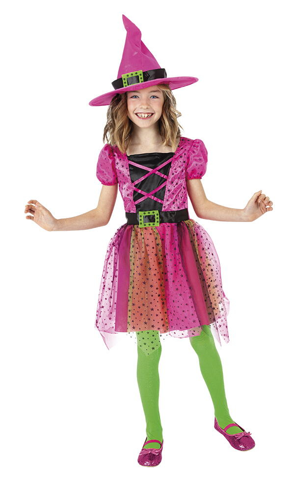 Costum de carnaval - Vrajitoare superstar (roz) [1]
