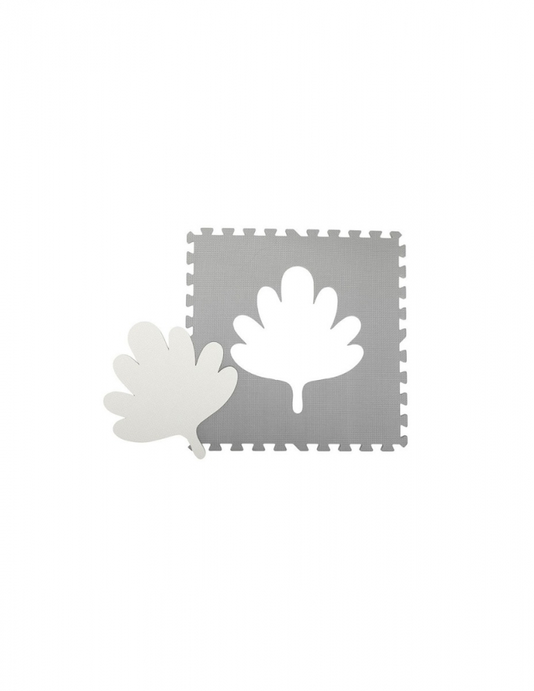 Momi-Covoras de joaca puzzle 120x120 cm Momi, Feli - Grey [4]