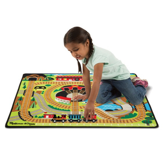 Melissa & Doug Covoras de joaca si accesorii Calatorie cu trenuletul [2]