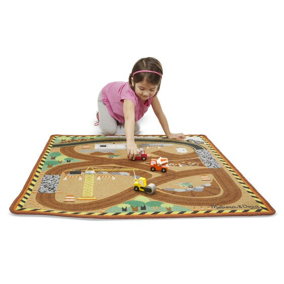 Melissa & Doug Covoras de joaca si accesorii Santierul de constructii [2]