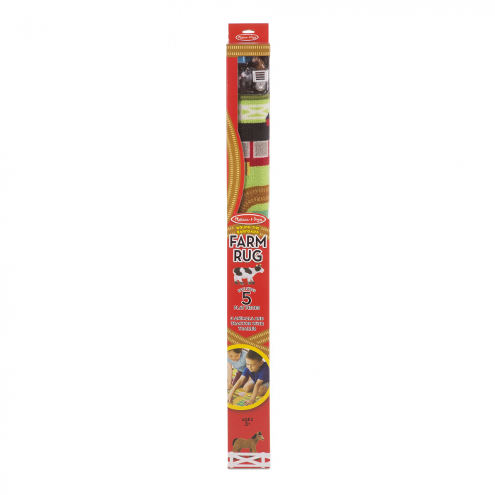 Melissa & Doug Covoras de joaca si figurine Hambarul de la ferma [3]