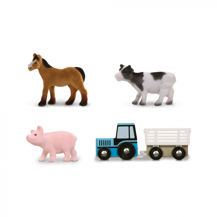 Melissa & Doug Covoras de joaca si figurine Hambarul de la ferma [5]