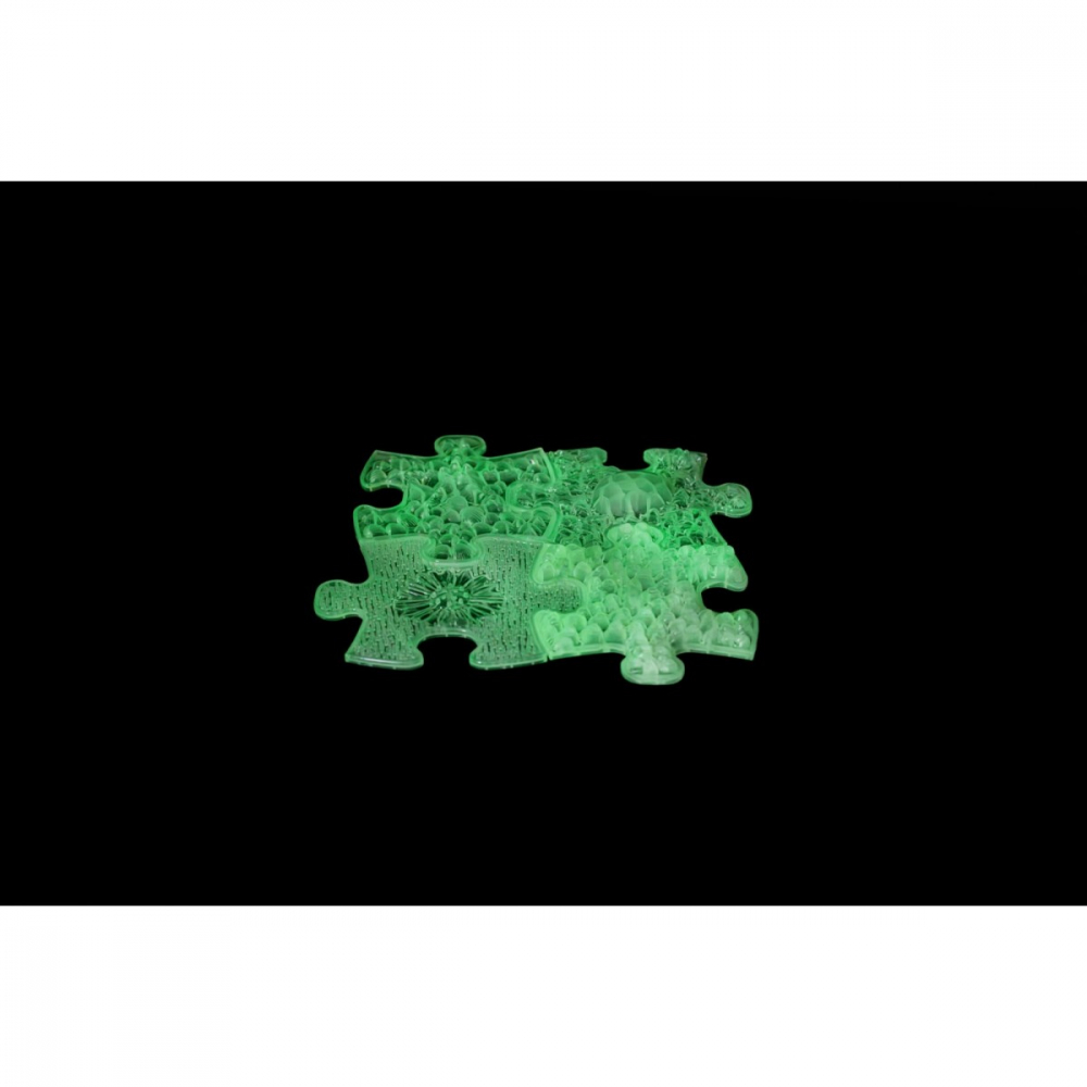 Covoras ortopedic senzorial puzzle Set Fluorescent, straluceste in intuneric [2]