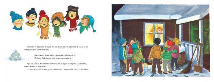Editura Cartea Copiilor Craciun in satul Harmalaia - de Astrid Lindgren ilustraÈ›ii de Ilon Wikland [5]