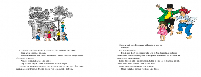 Editura Cartea Copiilor Ziua Copilului in satul Harmalaia - de Astrid Lindgren ilustratii de Ilon Wikland [5]