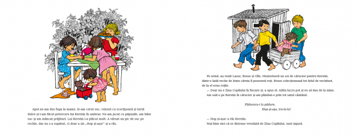 Editura Cartea Copiilor Ziua Copilului in satul Harmalaia - de Astrid Lindgren ilustratii de Ilon Wikland [6]