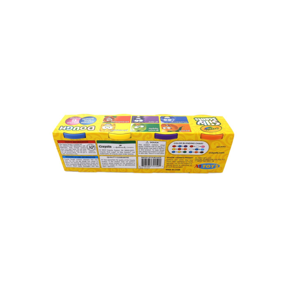 Crayola Silly Scents Set 4 Borcanase Cu Plastilina Parfumata [4]