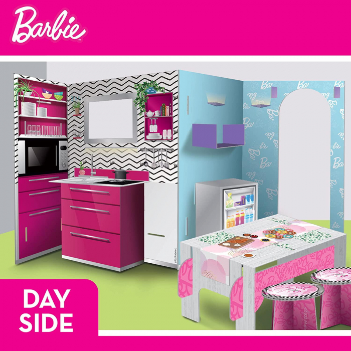 Lisciani Creeaza si decoreaza - Apartamentul lui Barbie [5]