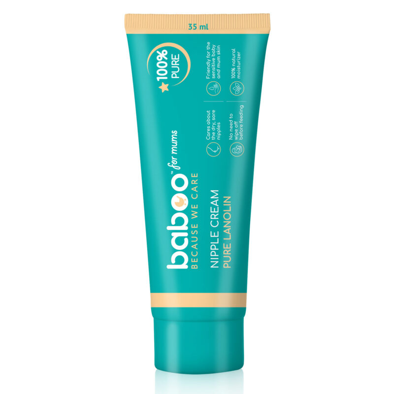 Crema Pentru Mameloane Cu Lanolina Pura 35 ml Baboo [5]