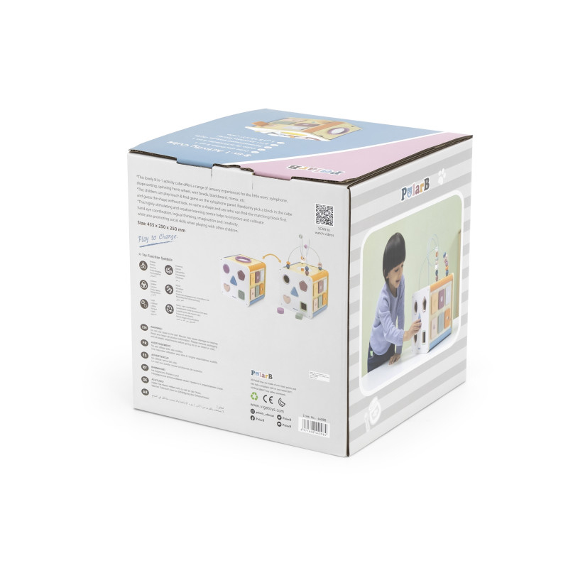 Viga-Cub cu activitati 8-in-1, PolarB Viga [7]