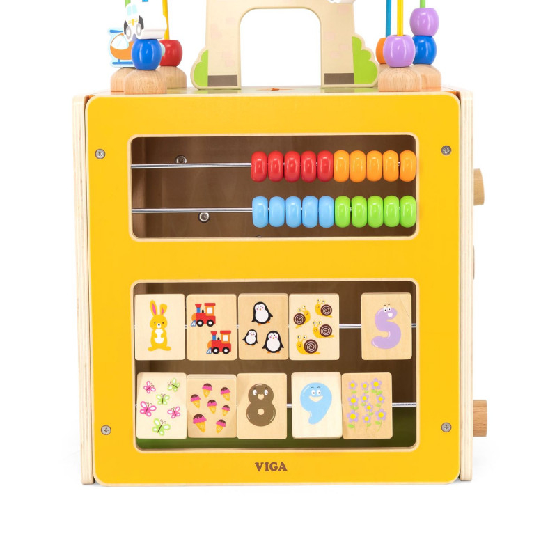 Cub mare cu activitati 5 in 1, Viga [10]