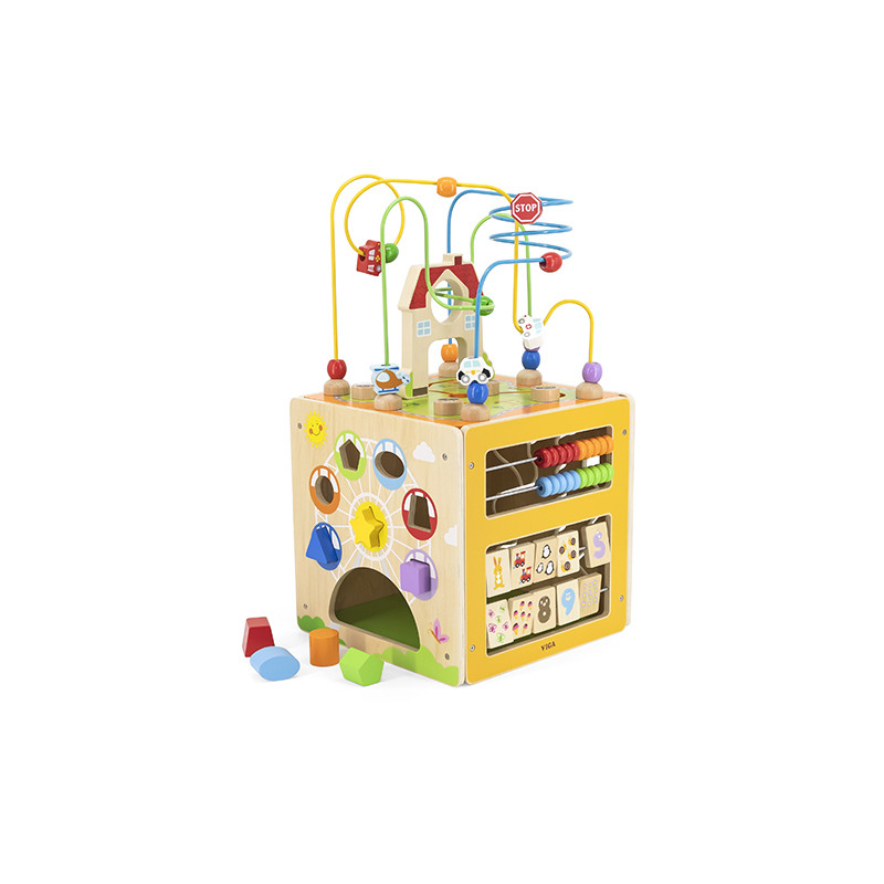 Cub mare cu activitati 5 in 1, Viga [2]