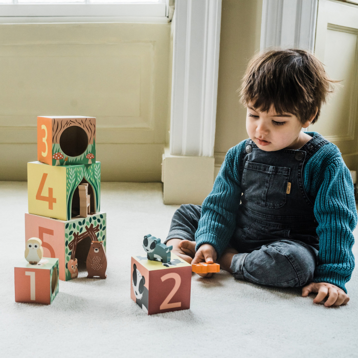 Orange Tree Toys Cuburi de stivuit Orange Tree Toys [4]